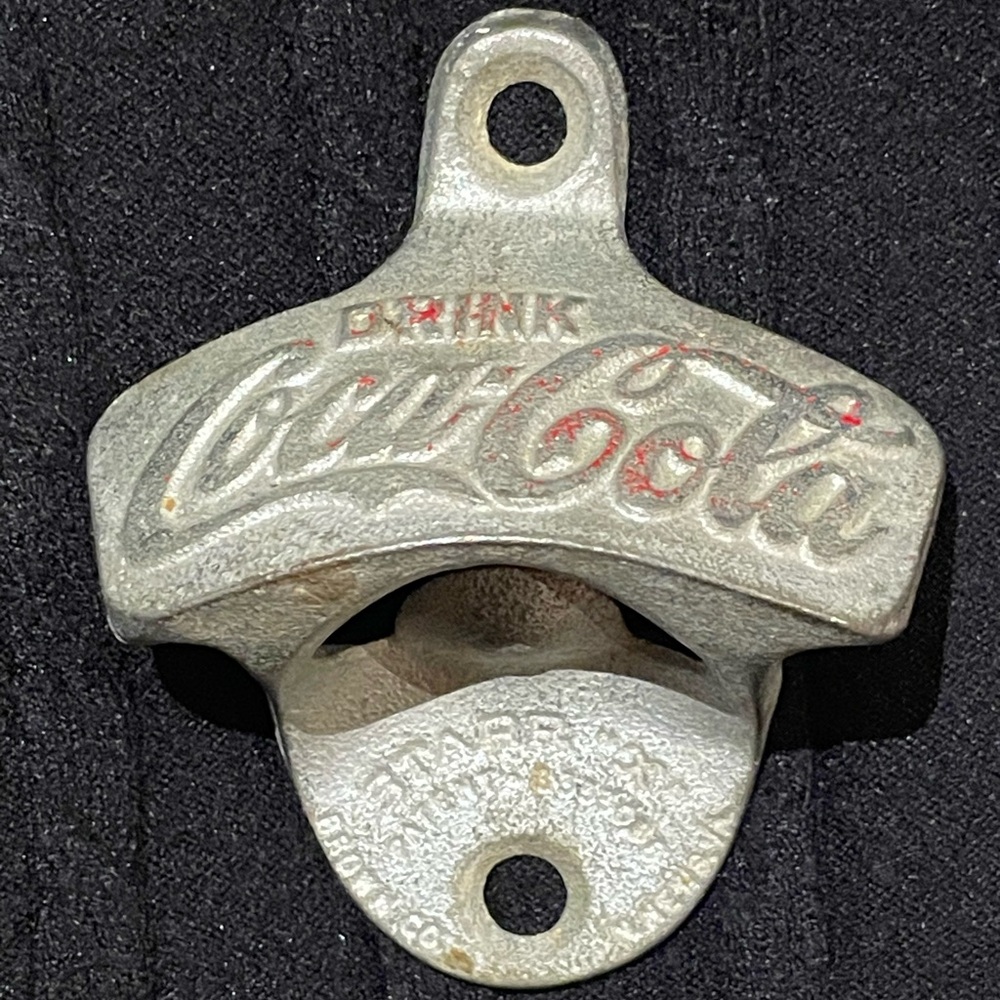 Starr brand vintage Coca Cola metal wall bottle opener West Germany